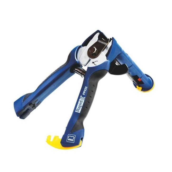 RAPID - FP222 - Pince grillage avec chargeur pour agrafes VR22, pose de clôture - Blister - (23468100)