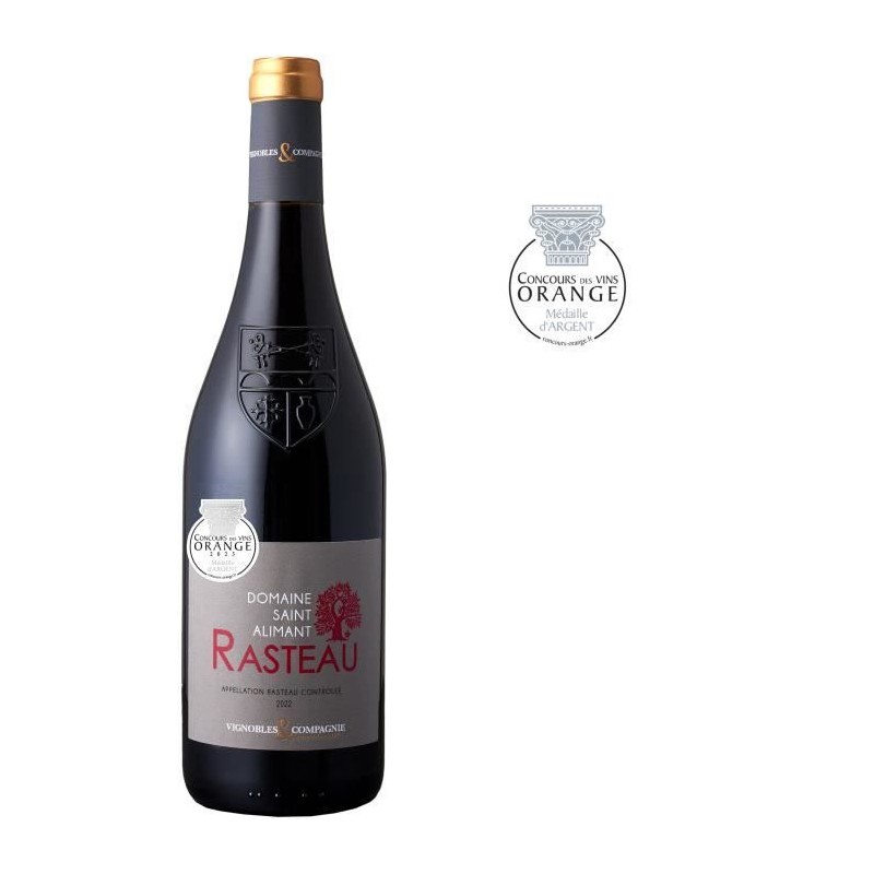 Domaine Saint Alimant 2022 Rasteau - Vin rouge de la Vallée du Rhône Domaine Saint Alimant 2022 Rasteau - Vin rouge de la Vallée du Rhône