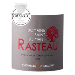 Domaine Saint Alimant 2022 Rasteau - Vin rouge de la Vallée du Rhône