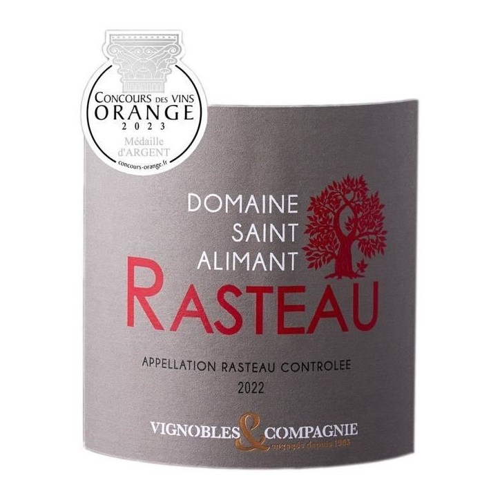 Domaine Saint Alimant 2022 Rasteau - Vin rouge de la Vallée du Rhône