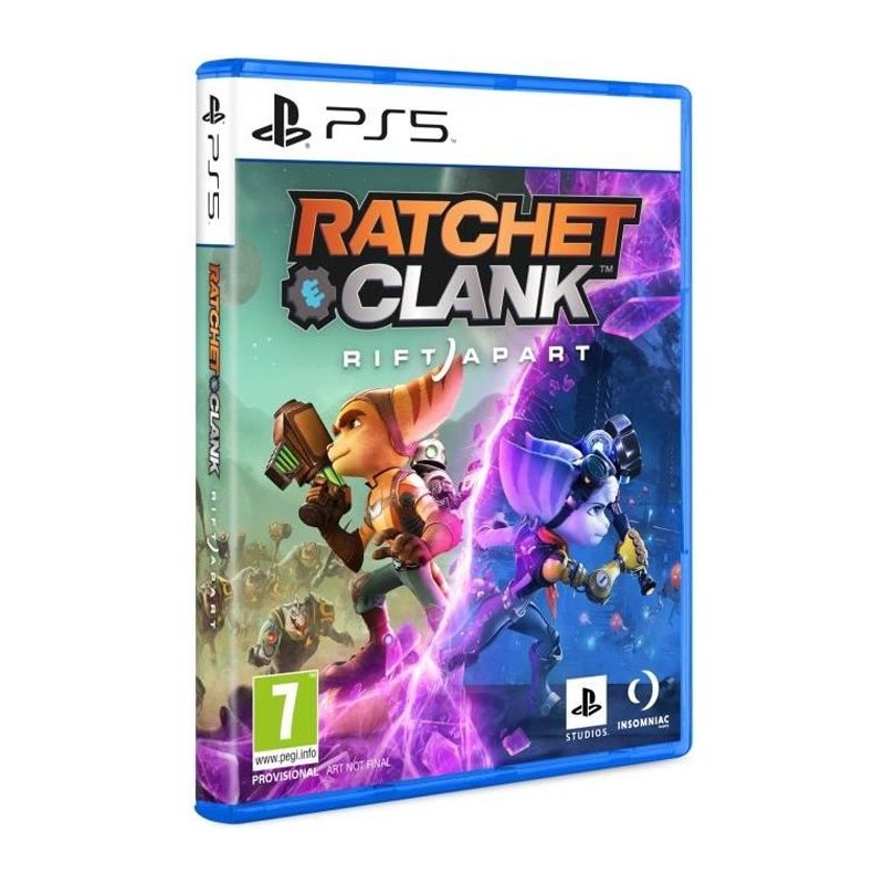 Ratchet & Clank: Rift Apart - PS5 - Action - Blu-Ray - 11 Juin 2021 Ratchet & Clank: Rift Apart - PS5 - Action - Blu-Ray - 11 Juin 2021