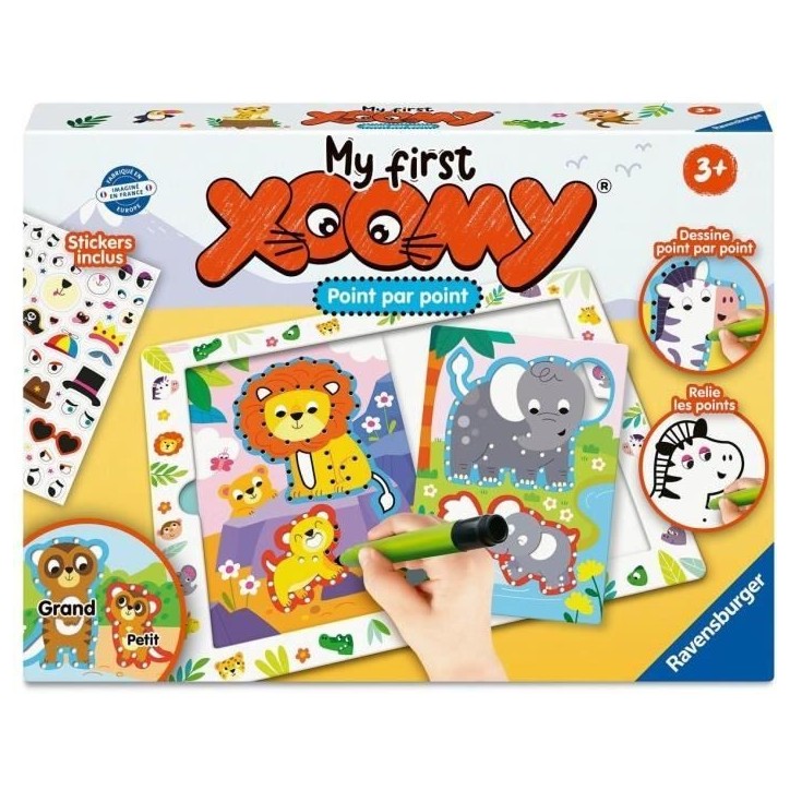 My First Xoomy, Point par Point, Mes premiers dessins, Dessin, Loisir créatif, Des 3 ans, 23752, Ravensburger My First Xoomy, Point par Point, Mes premiers dessins, Dessin, Loisir créatif, Des 3 ans, 23752, Ravensburger