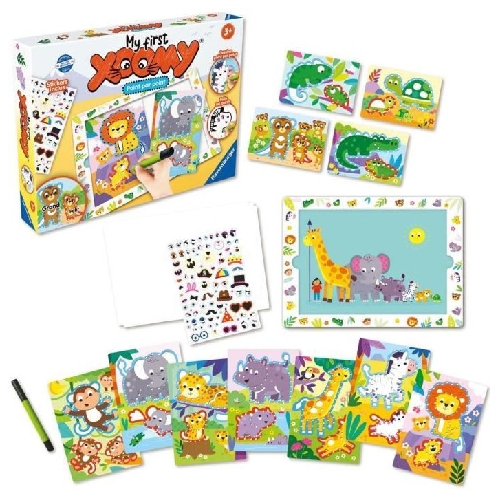 My First Xoomy, Point par Point, Mes premiers dessins, Dessin, Loisir créatif, Des 3 ans, 23752, Ravensburger My First Xoomy, Point par Point, Mes premiers dessins, Dessin, Loisir créatif, Des 3 ans, 23752, Ravensburger