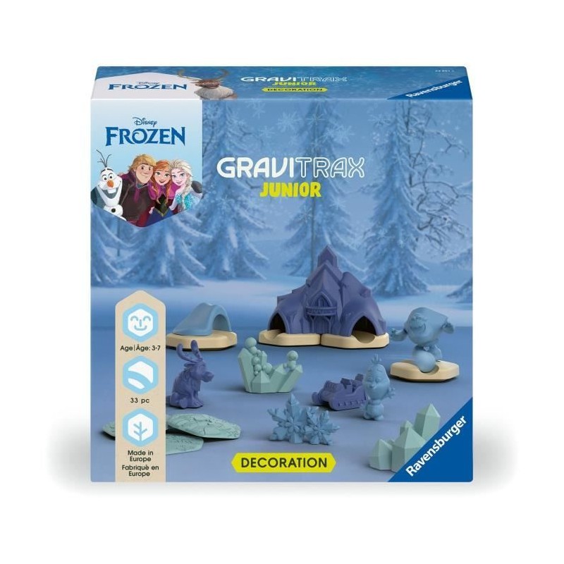 Gravitrax Junior La Reine des Neiges Set d'extension, 33 pieces, Circu Gravitrax Junior La Reine des Neiges Set d'extension, 33 pieces, Circu