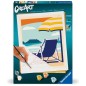 CreArt 24x30 cm Relax at the Beach, Adulte, Peinture par numéros, 23897, Ravensburger CreArt 24x30 cm Relax at the Beach, Adulte, Peinture par numéros, 23897, Ravensburger
