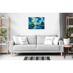 Ravensburger–CreArt Toiles 30x40 cm–Aurores Boréales–Peinture p