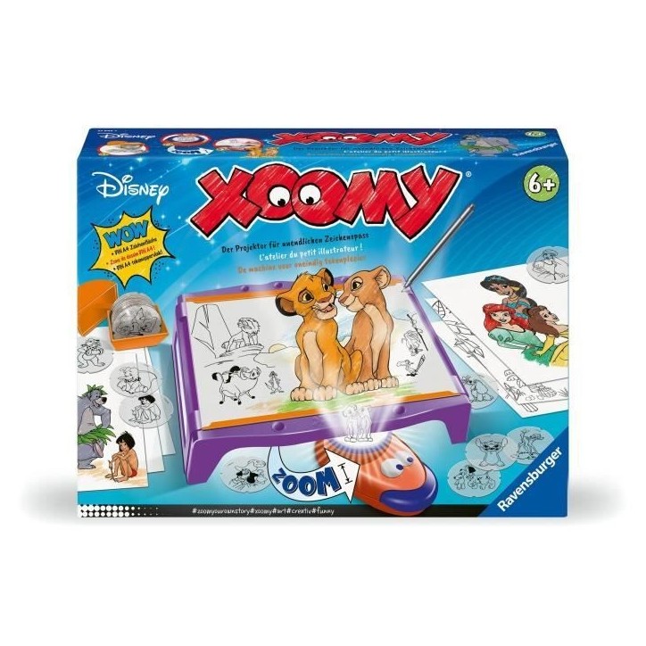 Xoomy Maxi Disney, Table a dessiner, Dessin, Mixte, Activité créative, Des 6 ans, 23946, Ravensburger Xoomy Maxi Disney, Table a dessiner, Dessin, Mixte, Activité créative, Des 6 ans, 23946, Ravensburger