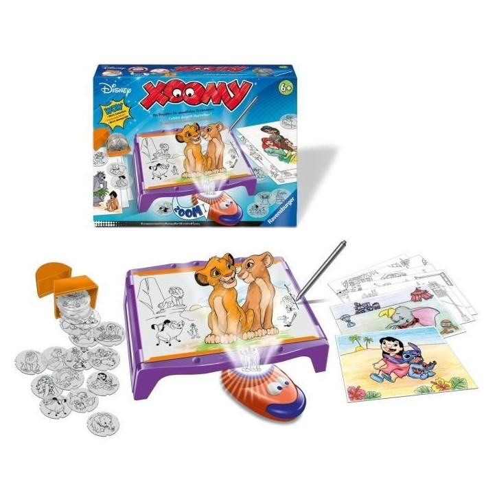 Xoomy Maxi Disney, Table a dessiner, Dessin, Mixte, Activité créative, Des 6 ans, 23946, Ravensburger Xoomy Maxi Disney, Table a dessiner, Dessin, Mixte, Activité créative, Des 6 ans, 23946, Ravensburger