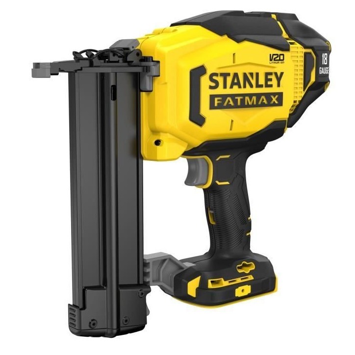 Cloueur de finition sans fil - 18V - Stanley Fatmax - SFMCN618B-XJ - Clous 16 a 50 mm - Sans batterie Cloueur de finition sans fil - 18V - Stanley Fatmax - SFMCN618B-XJ - Clous 16 a 50 mm - Sans batterie