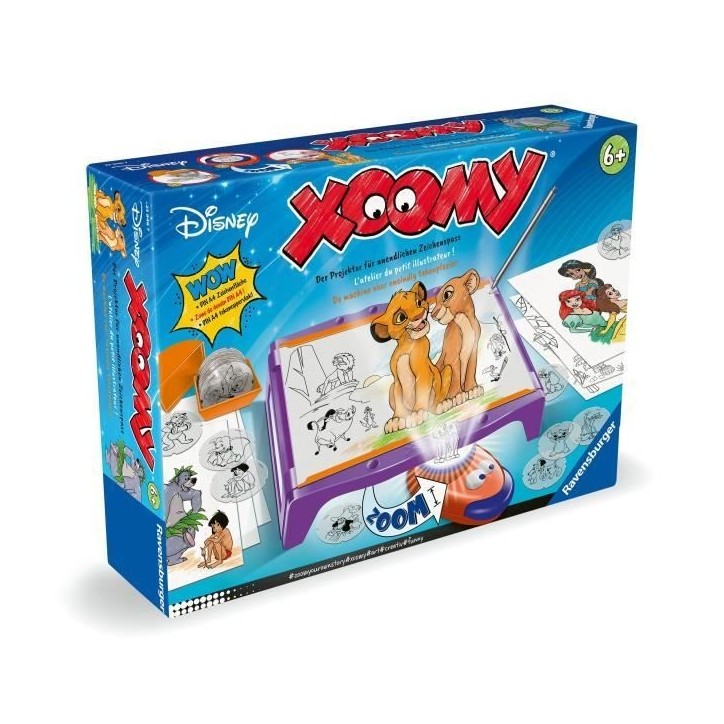 Xoomy Maxi Disney, Table a dessiner, Dessin, Mixte, Activité créative, Des 6 ans, 23946, Ravensburger Xoomy Maxi Disney, Table a dessiner, Dessin, Mixte, Activité créative, Des 6 ans, 23946, Ravensburger