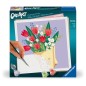 CreArt 20x20 cm Bouquet de tulipes, Loisir créatif, Adulte, Peinture par numéros, 25518, Ravensburger