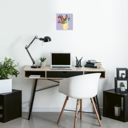 CreArt 20x20 cm Bouquet de tulipes, Loisir créatif, Adulte, Peinture