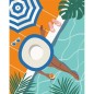 CreArt 24x30 cm Pool Time, Adulte, Peinture par numéros, 25523, Ravensburger