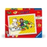 CreArt Kids 18x24cm Super Mario, Kit de peinture par numéros Numéro
