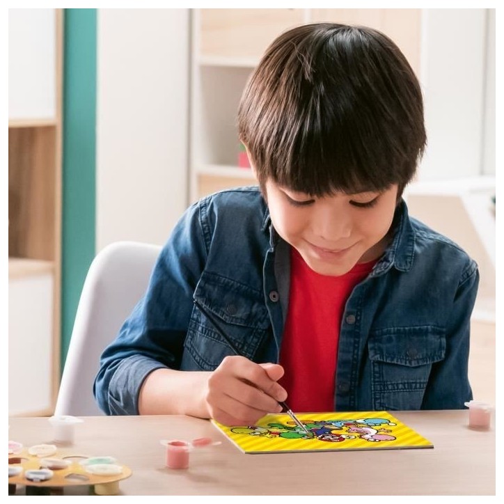 CreArt Kids 18x24cm Super Mario, Kit de peinture par numéros Numéro d'Art, Des 7 ans, 25529, Ravensburger CreArt Kids 18x24cm Super Mario, Kit de peinture par numéros Numéro d'Art, Des 7 ans, 25529, Ravensburger