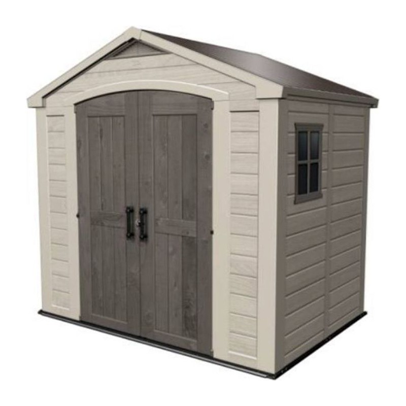 Abri de jardin KETER Factor 4.45, Abri résistant aux intempéries, Ma