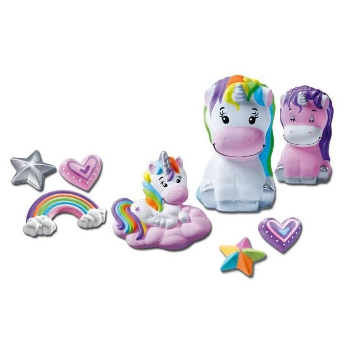 Be Creative Figurines Licornes, 10 objets a réaliser en plâtre, Décoration, Loisir créatif, Des 7 ans, Ravensburger Be Creative Figurines Licornes, 10 objets a réaliser en plâtre, Décoration, Loisir créatif, Des 7 ans, Ravensburger