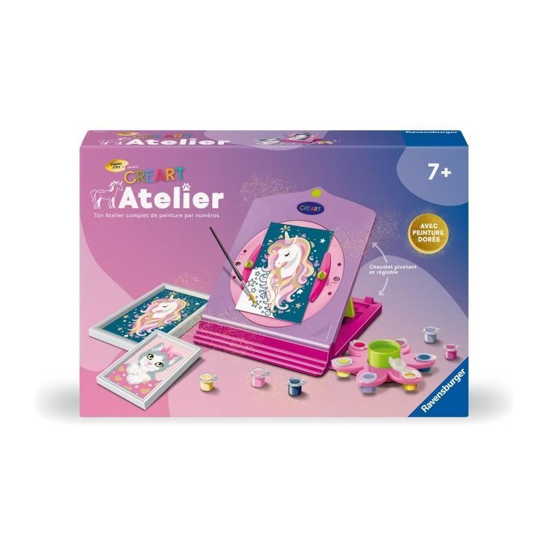 CreArt Atelier, Numéro d'Art, Loisir créatif, Coffret peinture par n