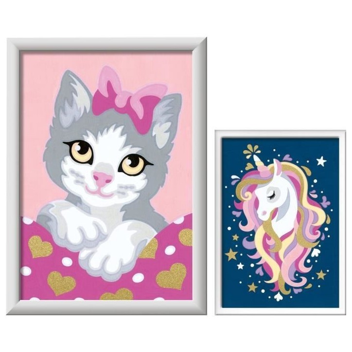 CreArt Atelier, Numéro d'Art, Loisir créatif, Coffret peinture par numéros, Des 7 ans, 25574, Ravensburger CreArt Atelier, Numéro d'Art, Loisir créatif, Coffret peinture par numéros, Des 7 ans, 25574, Ravensburger