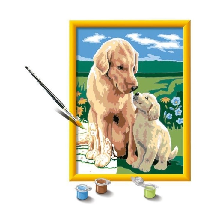 CreArt Kids 18x24cm Amour maternel, Kit de peinture par numéros Numéro d'Art, Des 7 ans, 25827, Ravensburger CreArt Kids 18x24cm Amour maternel, Kit de peinture par numéros Numéro d'Art, Des 7 ans, 25827, Ravensburger