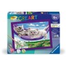 CreArt Kids 18x24cm Chatons dans le hamac, Kit de peinture par numéro