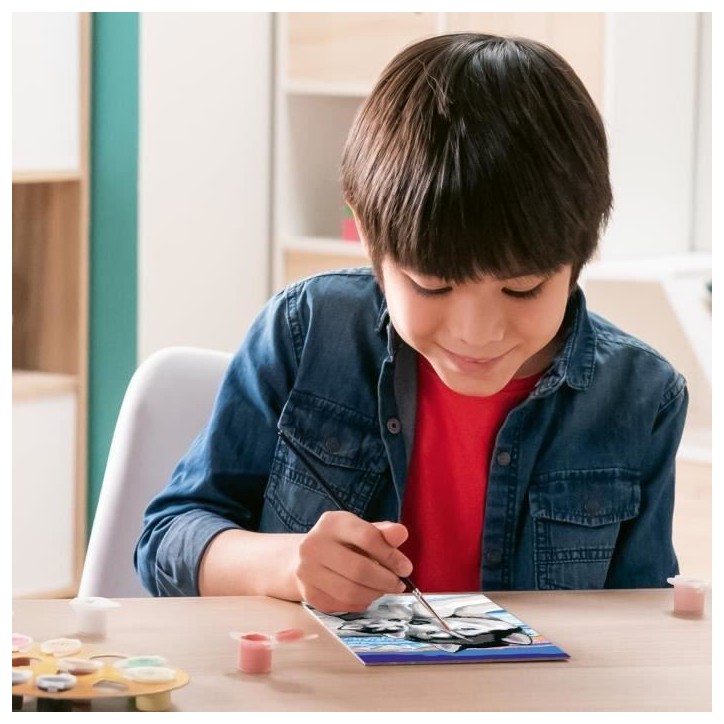CreArt Kids 18x24cm Doux bisous de Husky, Kit de peinture par numéros Numéro d'Art, Des 7 ans, 25829, Ravensburger CreArt Kids 18x24cm Doux bisous de Husky, Kit de peinture par numéros Numéro d'Art, Des 7 ans, 25829, Ravensburger