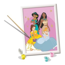 CreArt Kids 18x24cm Disney Princess, Kit de peinture par numéros Num