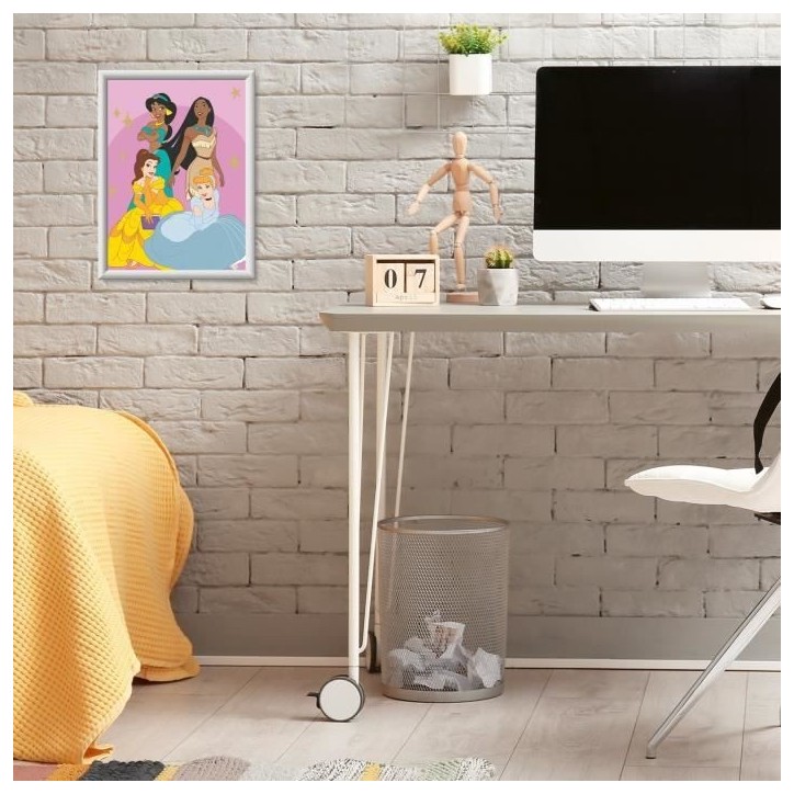 CreArt Kids 18x24cm Disney Princess, Kit de peinture par numéros Numéro d'Art, Des 7 ans, 25843, Ravensburger CreArt Kids 18x24cm Disney Princess, Kit de peinture par numéros Numéro d'Art, Des 7 ans, 25843, Ravensburger