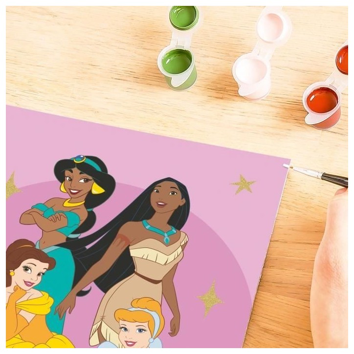 CreArt Kids 18x24cm Disney Princess, Kit de peinture par numéros Numéro d'Art, Des 7 ans, 25843, Ravensburger CreArt Kids 18x24cm Disney Princess, Kit de peinture par numéros Numéro d'Art, Des 7 ans, 25843, Ravensburger