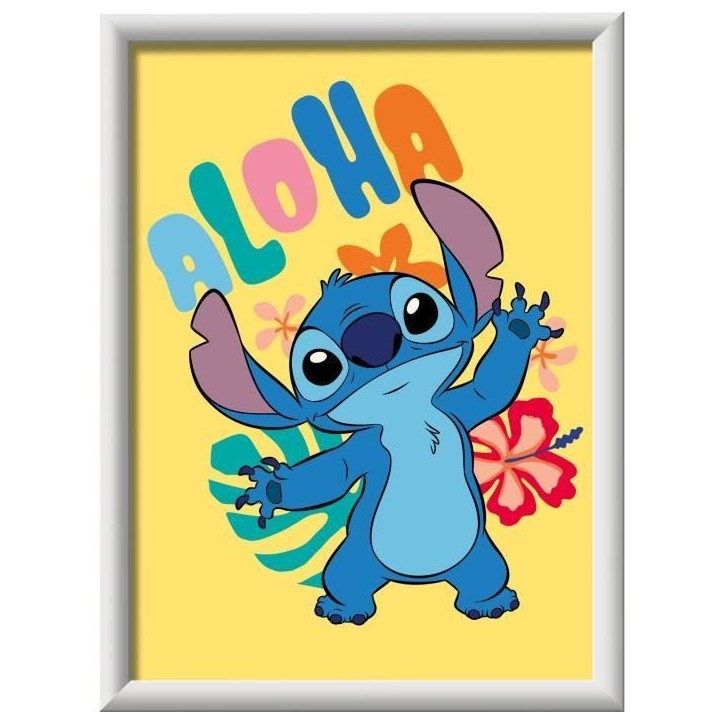 CreArt Kids 18x24cm Stitch, Kit de peinture par numéros Numéro d'Art, Des 7 ans, 25844, Ravensburger CreArt Kids 18x24cm Stitch, Kit de peinture par numéros Numéro d'Art, Des 7 ans, 25844, Ravensburger