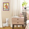 CreArt Kids 18x24cm Cheval fleuri, Kit de peinture par numéros Numér