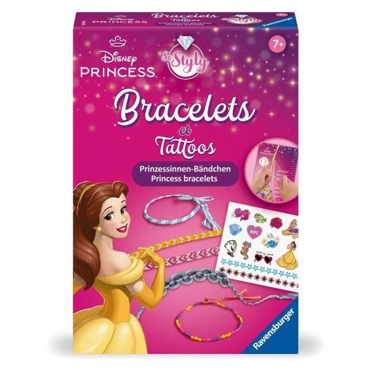 So Styly - Bracelets et Tattoos - Disney Princesses