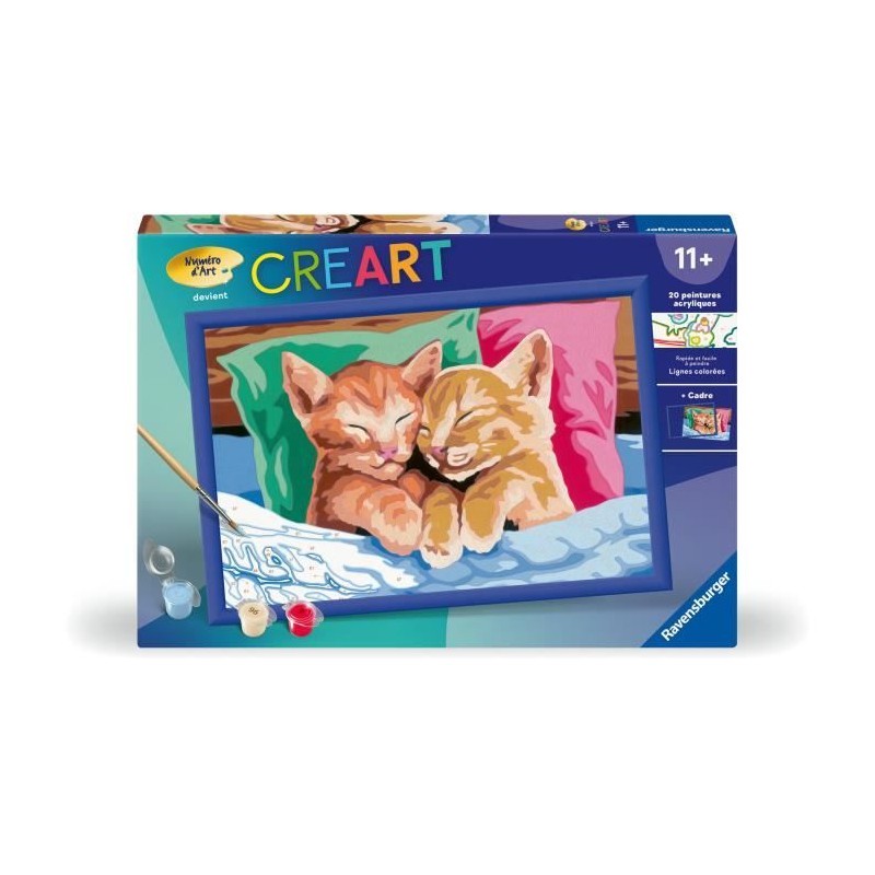 CreArt Kids 31x21cm Chatons endormis CreArt Kids 31x21cm Chatons endormis