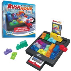 ThinkFun Rush Hou- Jeu de logiqu-Casse-tete-Embouteillage-40 défis 4