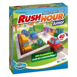 ThinkFun-Rush Hour Junior-Jeu de logique-Casse-tete-Embouteillage-40 d