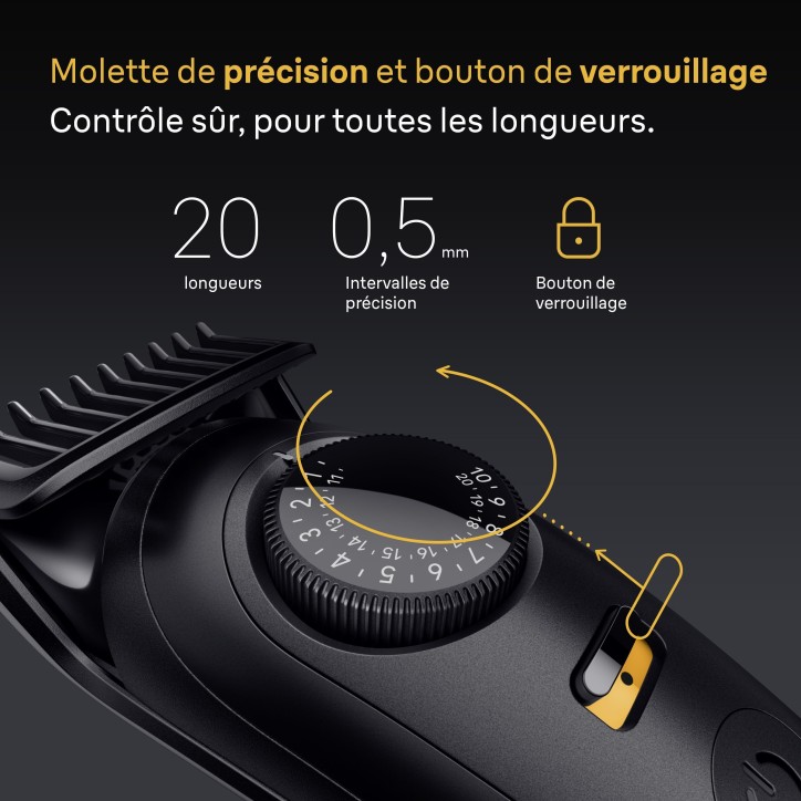Rasoir électrique - BRAUN - Séries 5 BT5500 - 120 min autonomie - Étanche - Noir Rasoir électrique - BRAUN - Séries 5 BT5500 - 120 min autonomie - Étanche - Noir