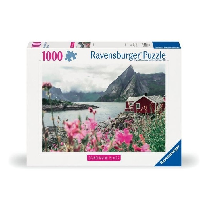 Puzzle 1000 pieces Reine, Lofoten, Norvege (Highlights), Adultes & enfants, Des 14 ans, 12000112, Ravensburger