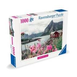 Puzzle 1000 pieces Reine, Lofoten, Norvege (Highlights), Adultes & enf