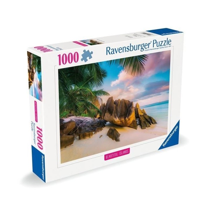 Puzzle 1000 pieces Les Seychelles (Highlights), Adultes et enfants, Des 14 ans, Puzzle de qualité supérieure, 12000154, Ravens Puzzle 1000 pieces Les Seychelles (Highlights), Adultes et enfants, Des 14 ans, Puzzle de qualité supérieure, 12000154, Ravens
