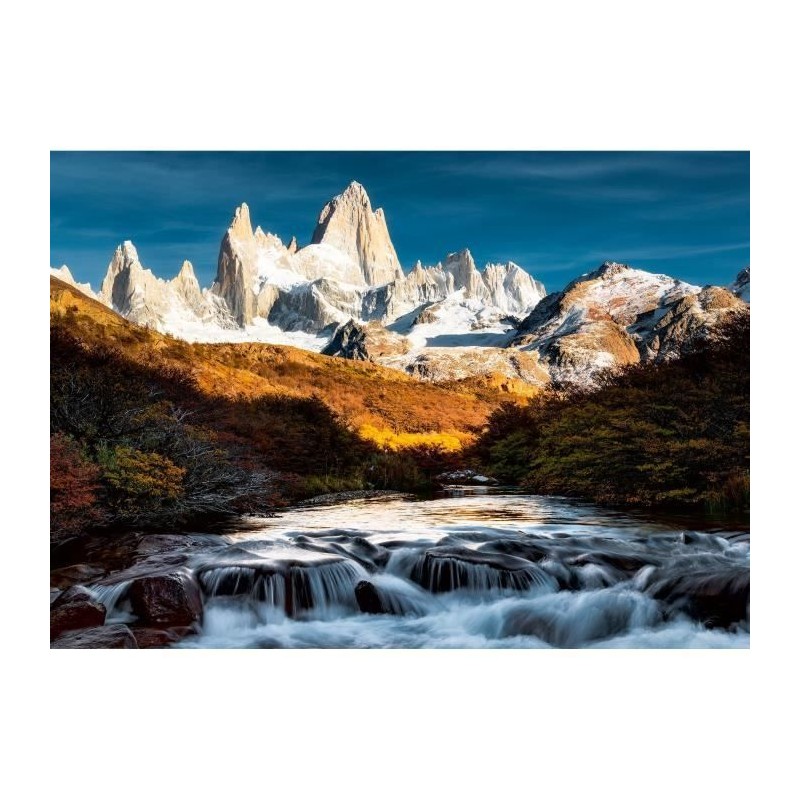 Puzzle 1000p Le Fitz Roy Patagonie (Highlights), Adultes & enfants, De Puzzle 1000p Le Fitz Roy Patagonie (Highlights), Adultes & enfants, De