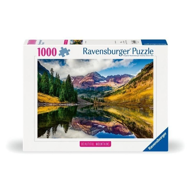 Ravensburger-Puzzle 1000p-Aspen, Colorado (Highlights)-Adultes & enfants-Des 14 ans-Puzzle de qualité supérieure-12000255 Ravensburger-Puzzle 1000p-Aspen, Colorado (Highlights)-Adultes & enfants-Des 14 ans-Puzzle de qualité supérieure-12000255