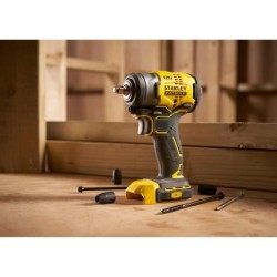 Boulonneuse a chocs sans fil - 18V - Stanley Fatmax - Brushless - SFMC