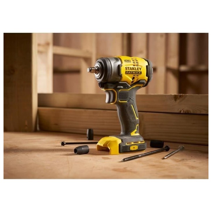 Boulonneuse a chocs sans fil - 18V - Stanley Fatmax - Brushless - SFMCF910B-XJ - Sans batterie Boulonneuse a chocs sans fil - 18V - Stanley Fatmax - Brushless - SFMCF910B-XJ - Sans batterie