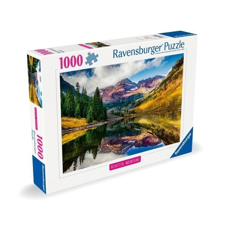 Ravensburger-Puzzle 1000p-Aspen, Colorado (Highlights)-Adultes & enfants-Des 14 ans-Puzzle de qualité supérieure-12000255 Ravensburger-Puzzle 1000p-Aspen, Colorado (Highlights)-Adultes & enfants-Des 14 ans-Puzzle de qualité supérieure-12000255