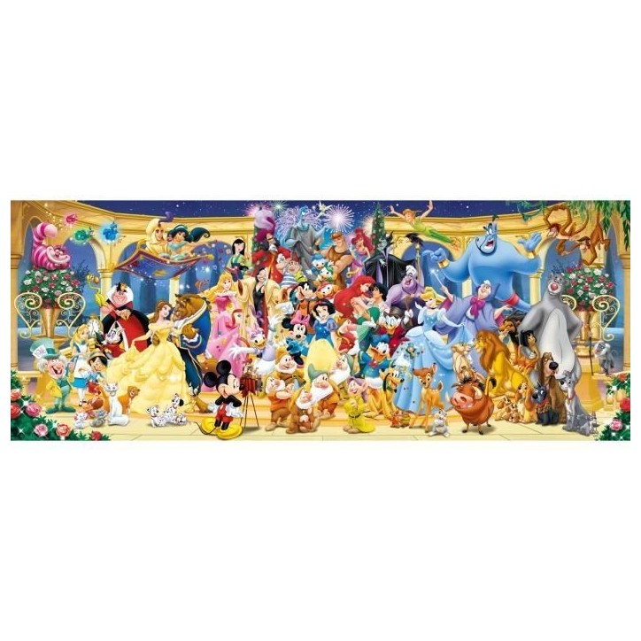 Puzzle 1000 pieces photo de groupe Disney, Panorama, Adultes et enfants des 14 ans, 12000444, Ravensburger Puzzle 1000 pieces photo de groupe Disney, Panorama, Adultes et enfants des 14 ans, 12000444, Ravensburger