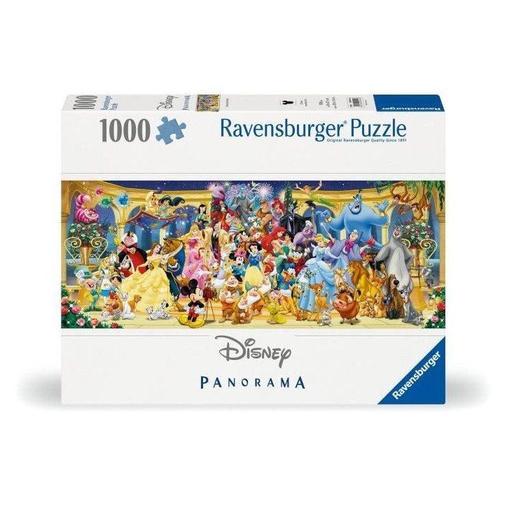 Puzzle 1000 pieces photo de groupe Disney, Panorama, Adultes et enfants des 14 ans, 12000444, Ravensburger Puzzle 1000 pieces photo de groupe Disney, Panorama, Adultes et enfants des 14 ans, 12000444, Ravensburger