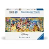 Puzzle 1000 pieces photo de groupe Disney, Panorama, Adultes et enfant
