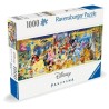 Puzzle 1000 pieces photo de groupe Disney, Panorama, Adultes et enfant