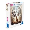 Puzzle 1000 pieces Cerf Fantaisie, Adultes et enfants dés 14 ans, Puz