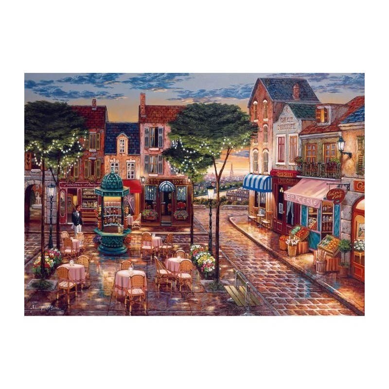 Puzzle 1000 pieces Paris en peinture, Adultes & enfants des 14 ans, Pu Puzzle 1000 pieces Paris en peinture, Adultes & enfants des 14 ans, Pu